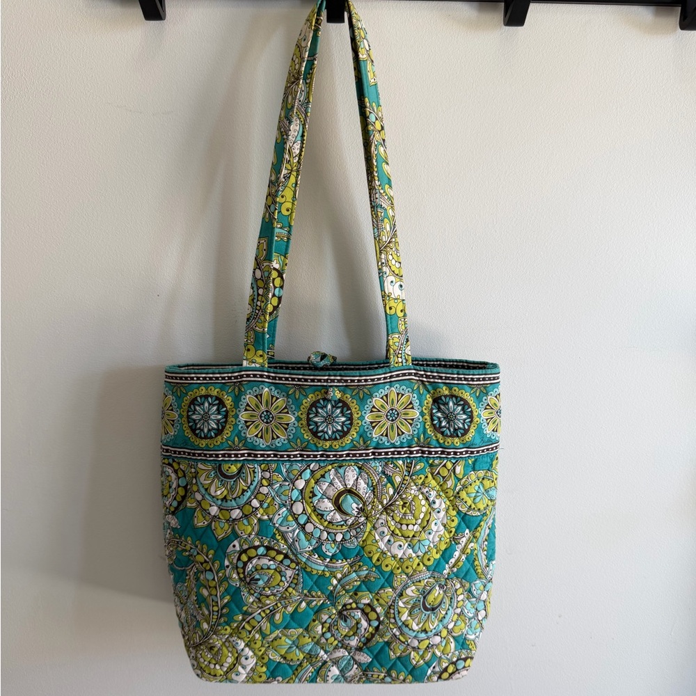 Vera Bradley Floral Quilted Tote Bag